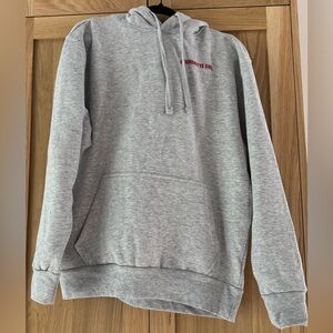 Gray Sweatshirt with Drawstring Hood new without tags